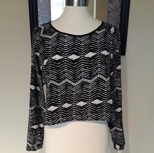 Tribal Print Top
